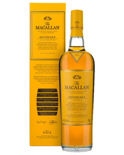 Macallan Edition No. 3 Single Malt Scotch Whisky 700ml - Premium Range from Macallan - Just $1899.99! Shop now at Liquor Man Australia Online