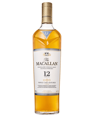 The Macallan 12 Year Old Triple Cask Matured Single Malt Scotch Whisky 700mL - Premium Range from Macallan - Just $149.99! Shop now at Liquor Man Australia Online