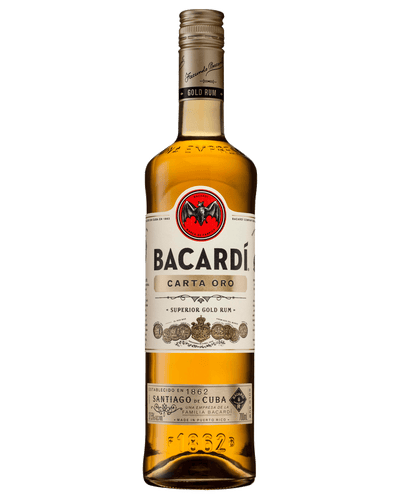 Bacardi Carta Oro Superior Gold Rum 700ml - Premium Range from Bacardi - Just $69.99! Shop now at Liquor Man Australia Online