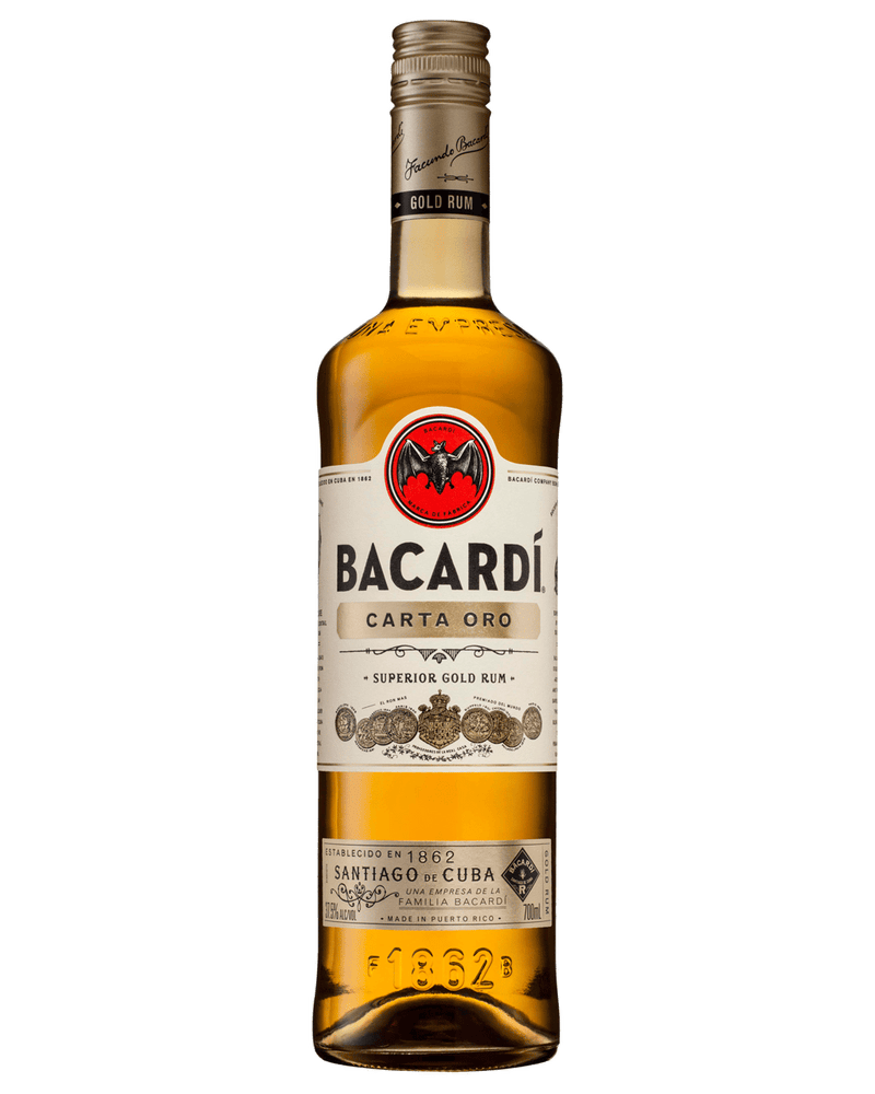 Bacardi Carta Oro Superior Gold Rum 700ml - Premium Range from Bacardi - Just $69.99! Shop now at Liquor Man Australia Online