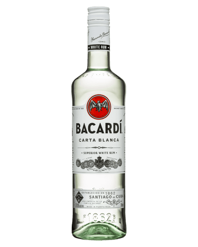 Bacardi Carta Blanca Rum 700ml - Premium Range from Bacardi - Just $56.99! Shop now at Liquor Man Australia Online