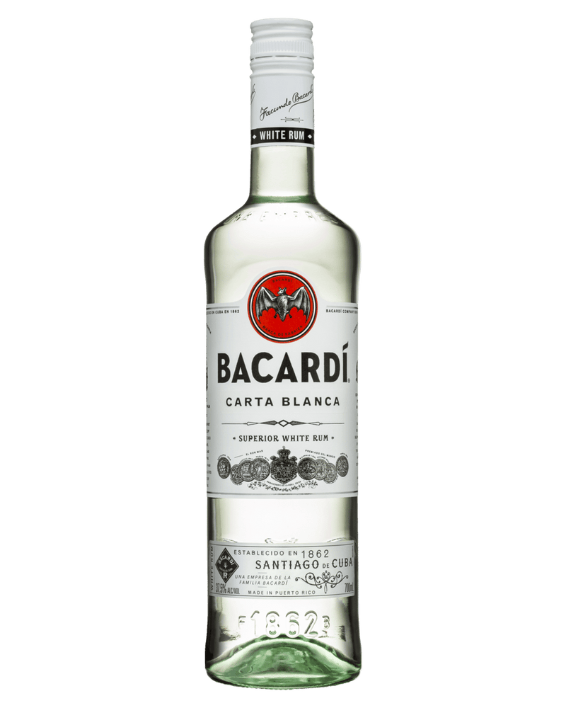 Bacardi Carta Blanca Rum 700ml - Premium Range from Bacardi - Just $56.99! Shop now at Liquor Man Australia Online