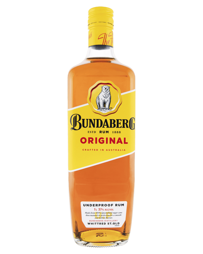 Bundaberg Original Rum 1L - Premium Range from Bundaberg - Just $73.99! Shop now at Liquor Man Australia Online