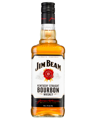 Jim Beam White Label Kentucky Straight Bourbon Whiskey 700mL - Premium Range from Jim Beam - Just $44.99! Shop now at Liquor Man Australia Online